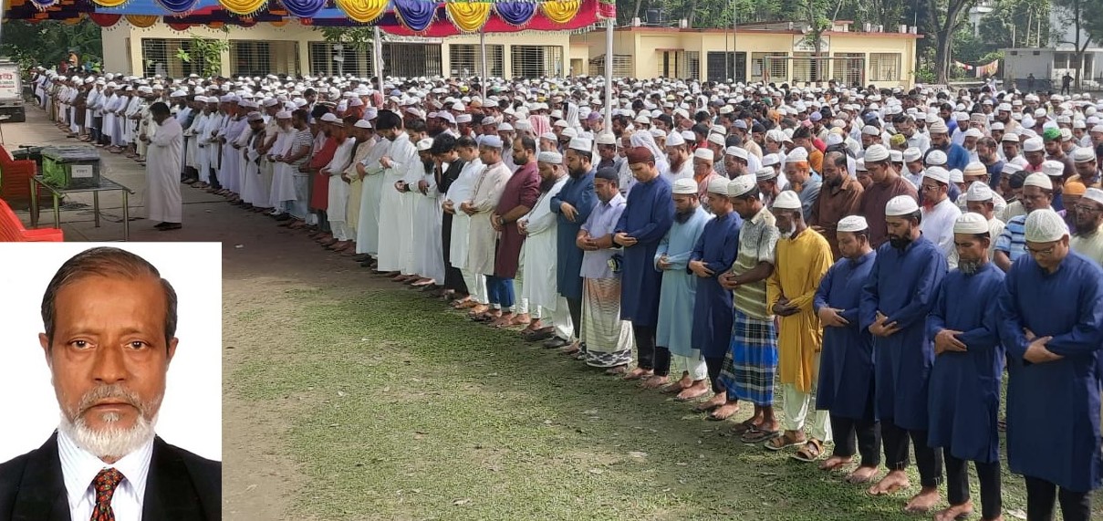 জিএমএস গ্রুপের এমডি গোলাম মোস্তফাকে ঝিকরগাছায় দাফন