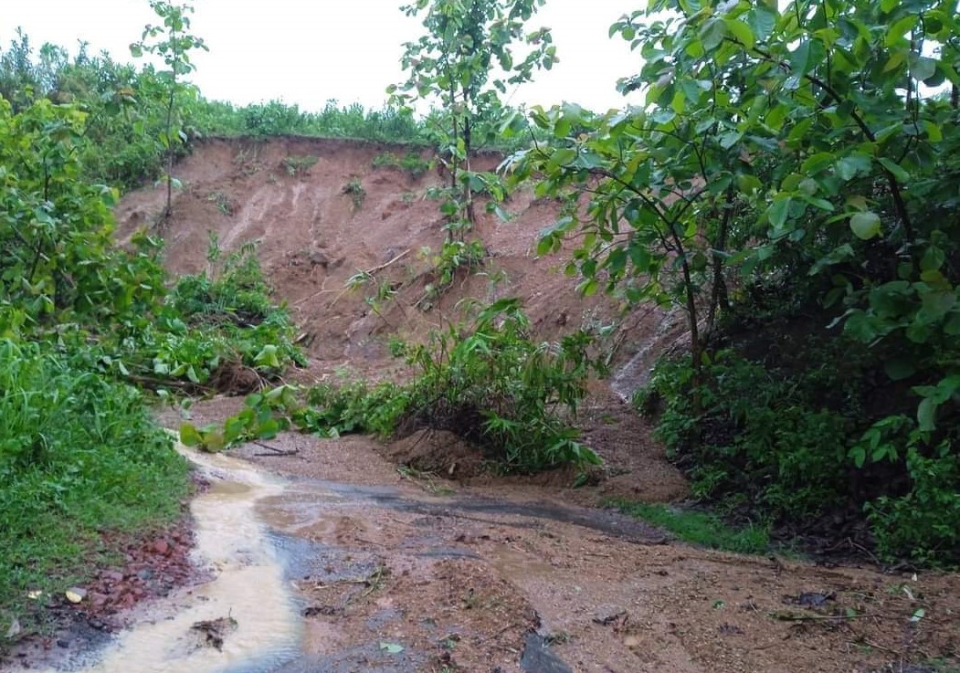 বাঘাইছড়িতে পাহাড়ি ঢলে ৮টি গ্রাম প্লাবিত